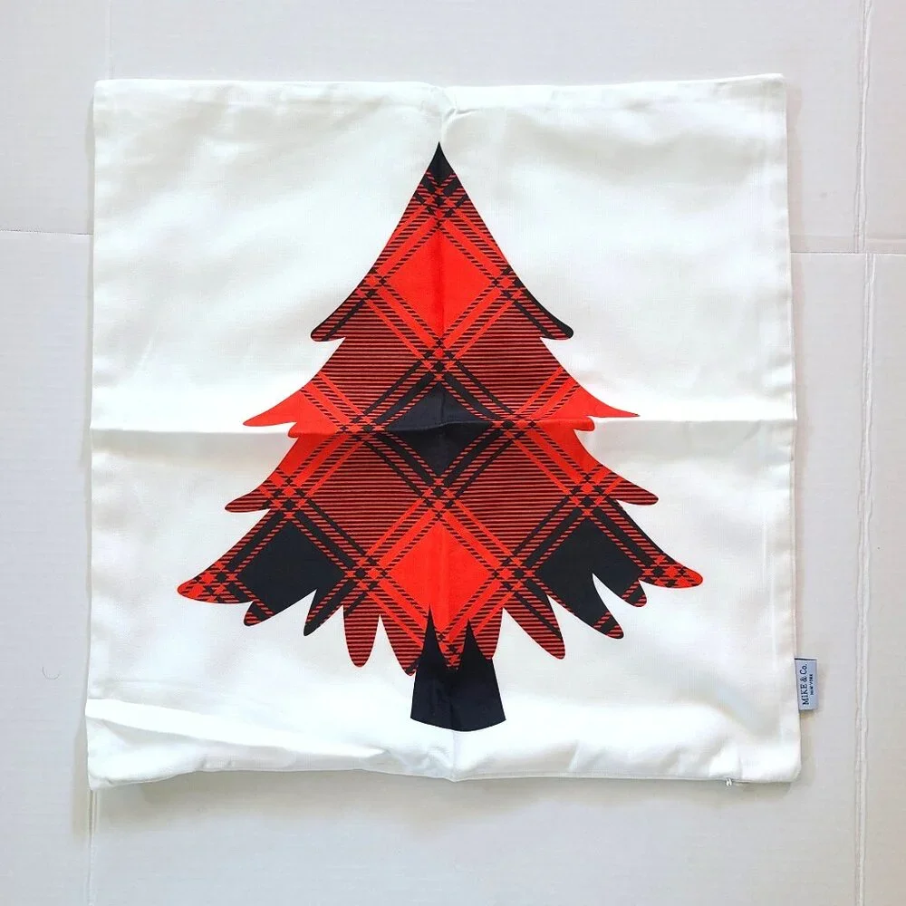 Christmas Decorative Throw Pillow Set of 4 Square 18 in. x 18 in.
